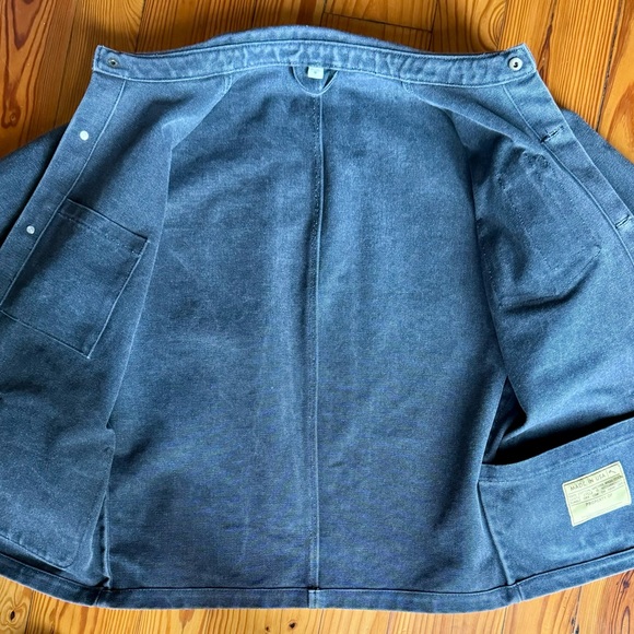 Bradley Mountain Edison Chore Coat Size Men’s Medium - Stone Washed Black - Picture 9 of 14